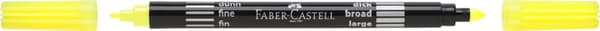 Tuschpenna med dubbelspets Neon 10-pack Faber Castell