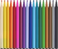 Miniatyrbillede 3 af 6: Tuschpenna Castle Unicorn 18+6 st glitterpennor Faber Castell