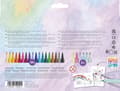 Miniatyrbillede 4 af 6: Tuschpenna Castle Unicorn 18+6 st glitterpennor Faber Castell