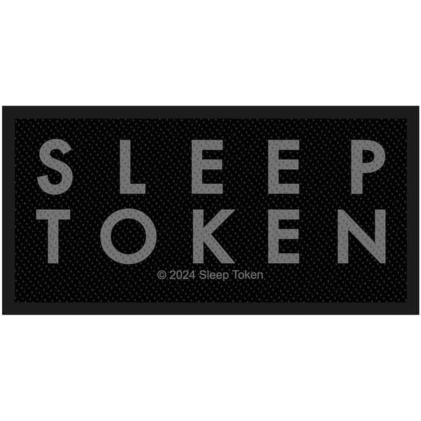 Sleep Token Logo Printed Standard Patch Black One Size