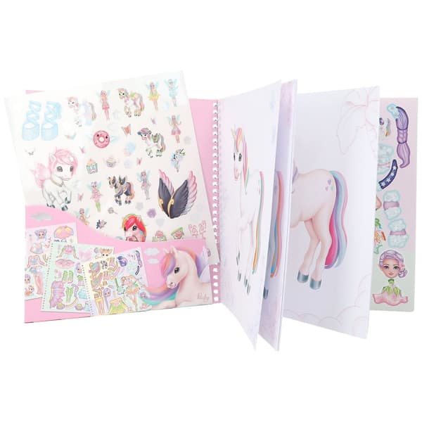 Ylvi Dress Me Up Stickersbok Rainbow
