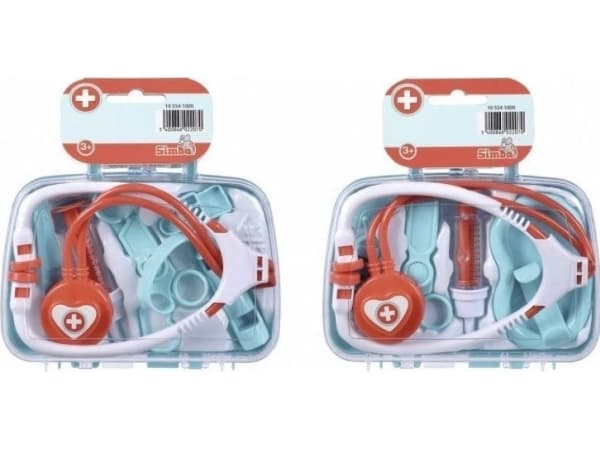 Simba Doctor's koffert 7 stk 2 typer blanding