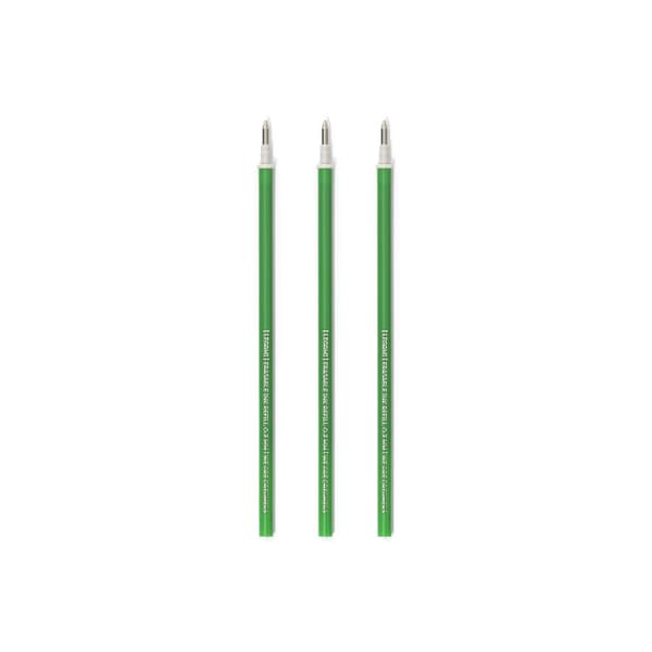 Refill Gelpenna Raderbar Grön 3-pack Legami