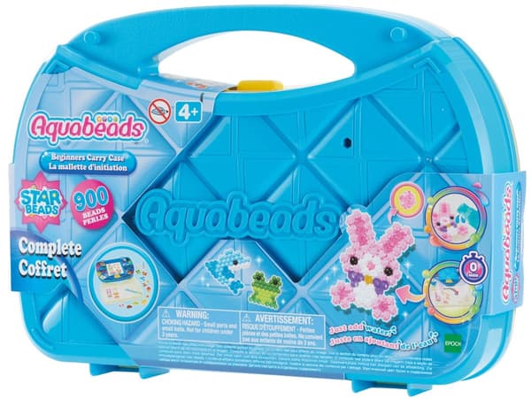 Startsett i koffert 900 perler Aquabeads