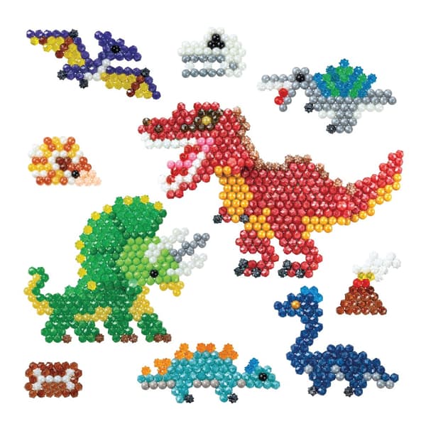 Perlesett Dinosaurenes verden 1200 perler Aquabeads
