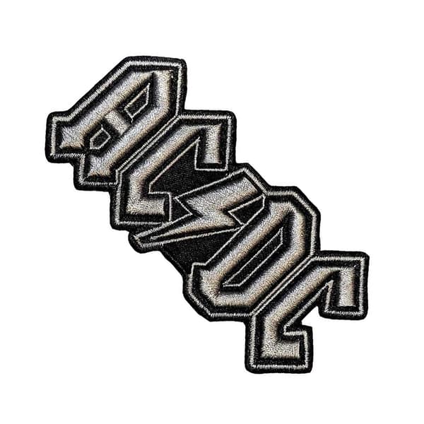 AC/DC Woven Logo Iron On Patch