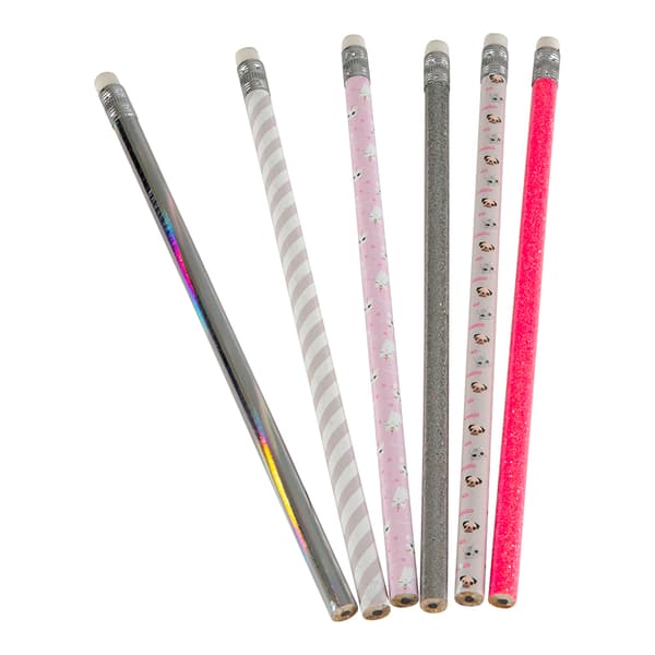 Blyertspennor Katter 6-pack