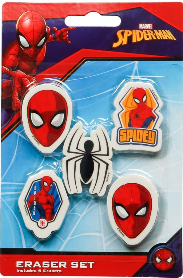 Spiderman Suddgummi 4-pack