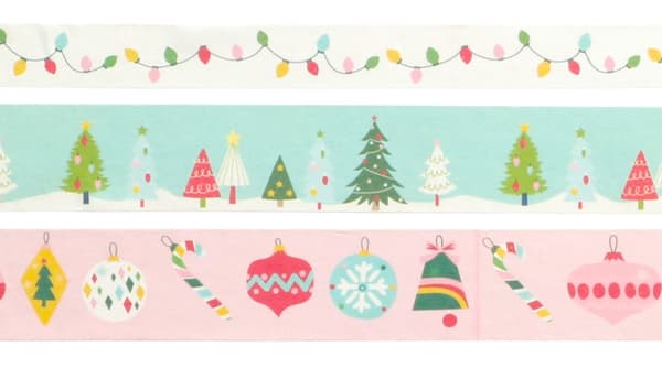 Washitejp Julmotiv 5 m 3-pack