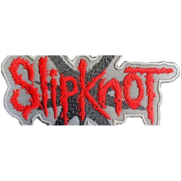 Slipknot Woven 9 Point Star Iron On Patch