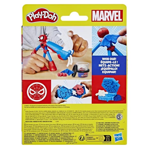 Play-Doh Marvel Spiderman med lera