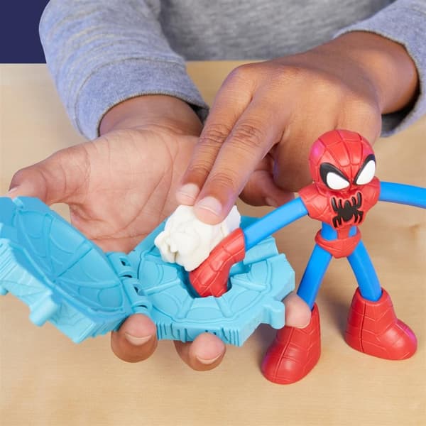 Play-Doh Marvel Spiderman Launch & Slice Lekset