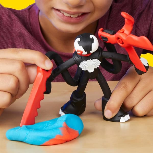 Play-Doh Marvel Spiderman Launch & Slice Lekset