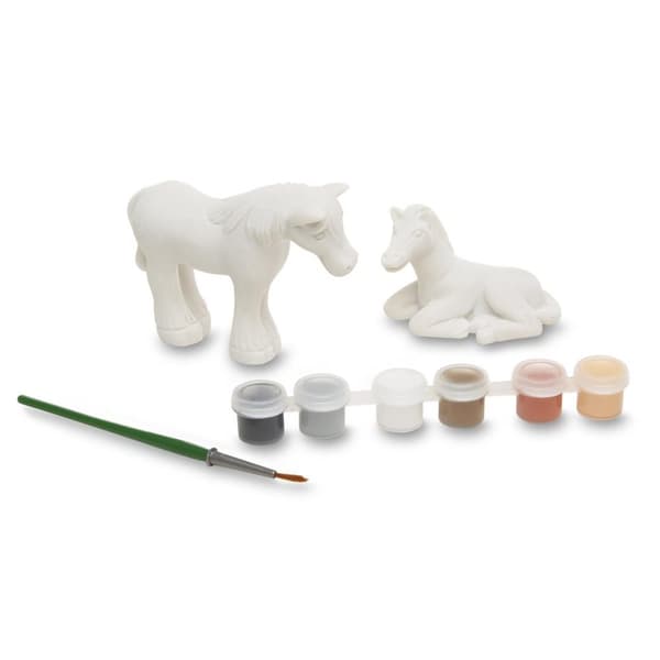 Melissa & Doug Skapad av mig! Pysselkit Figuriner Hästar