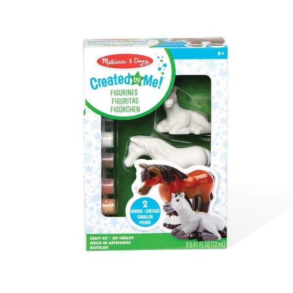 Melissa & Doug Skapad av mig! Pysselkit Figuriner Hästar