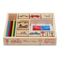 Miniatyrbilde 2 av 3: Melissa & Doug Stempelsett i tre Kjøretøy