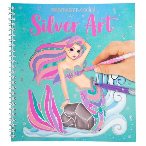 TOPModel Fantasy Silver Art Design Book (411237)