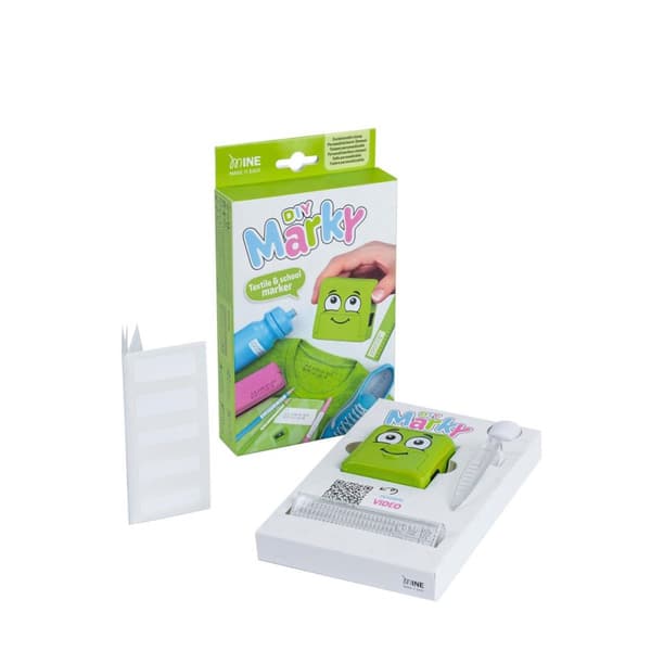 Stempel Navnemerking Grønn Marky DIY COLOP