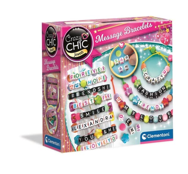 Clementoni Crazy Chic armbånd med budskaber