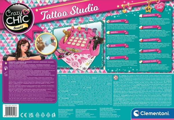 Clementoni Crazy Chic Tattoo studio