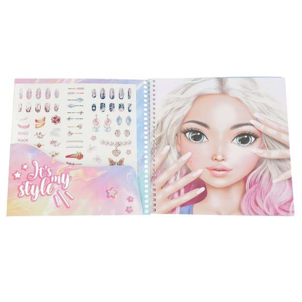 TOPModel Style me Face Stickersbok