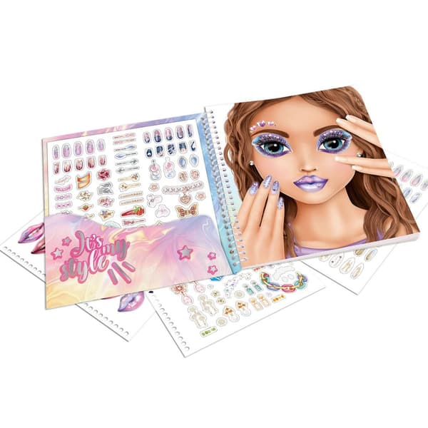 TOPModel Style me Face Stickersbok