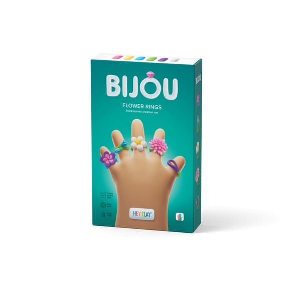 Modellera Skapa Ringar 3-pack lufttorkande Hey Clay