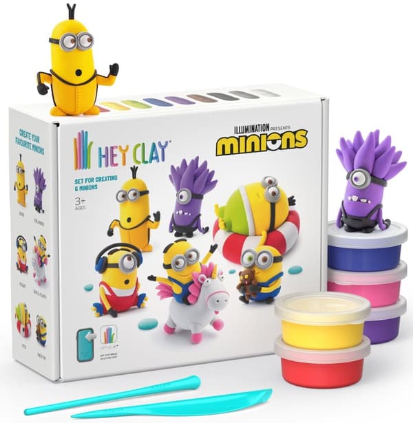 Modellera Minionerna 15-pack lufttorkande Hey Clay
