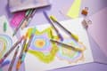 Miniatyrbillede 2 af 3: Tuschpenna med dubbelspets Pastell 10-pack Faber Castell