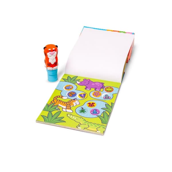 Sticker Wow! Tiger klistremerkestempel og aktivitetsbok Melissa & Doug