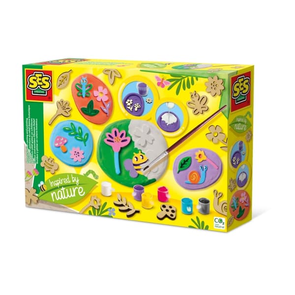 SES Creative Støping og maling - Inspirert av naturen - (S14036)