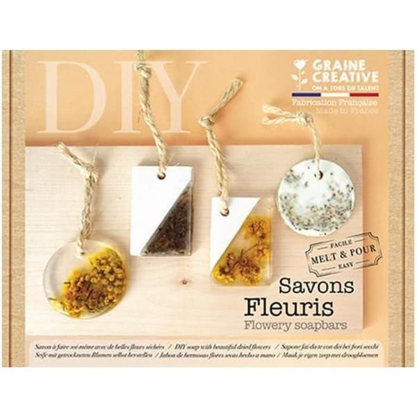 DIY box - Gör blommiga tvålar