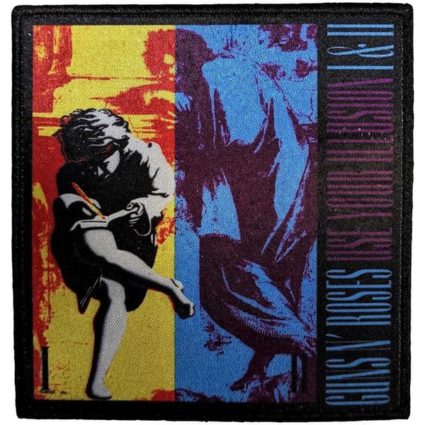 Guns N Roses Use Your Illusion Iron On Patch Multicoloured One Size