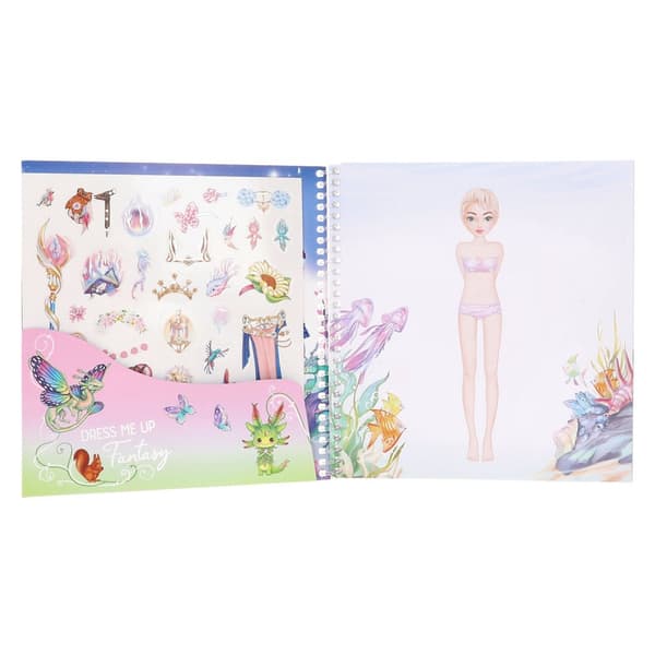 TOPModel Dress Me Up Fantasy Stickersbok