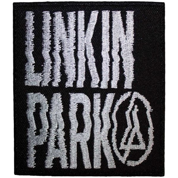 Linkin Park Shift Woven Iron On Patch Black/White One Size