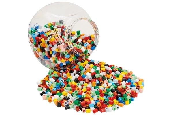 HAMA Beads HAMA Maxi Perler - 2 000 stk. stabelbar blå bøtte (8589)