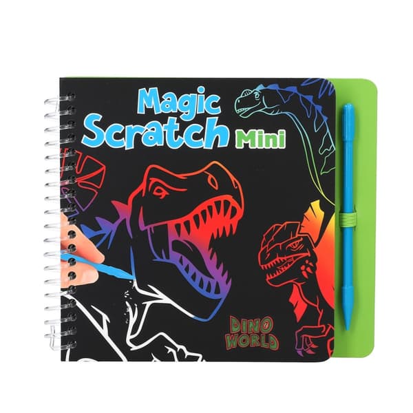 Dino World Mini Magic-Scratch -kirja ( 0412733 )