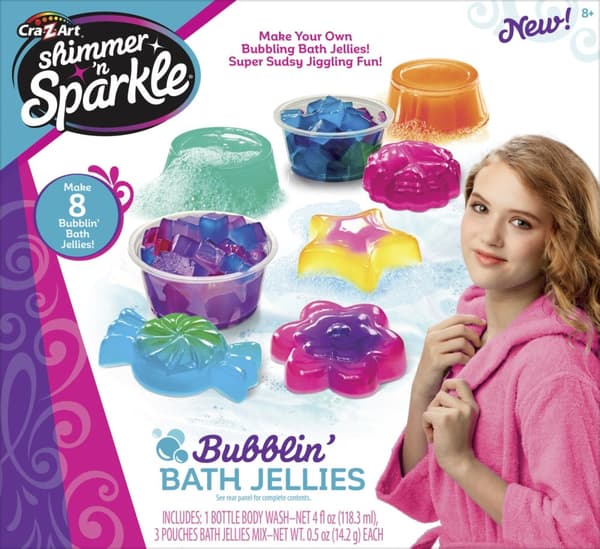 Shimmer n Sparkle BUBBLING BATH JELLIES (17683)