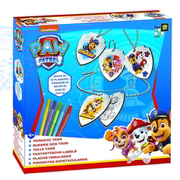 Paw Patrol Loistavat tunnisteet (AM-12491)