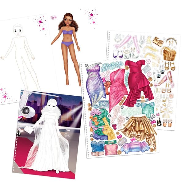 TOPModel Glamour Designbok