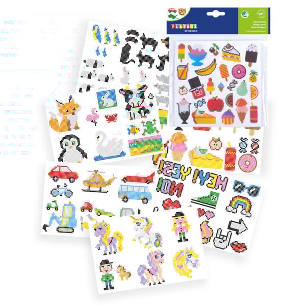 Mönsterkort till Pärlplattor Midi Playbox