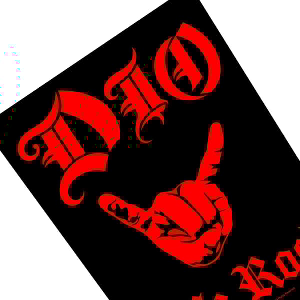 Dio We Rock Patch