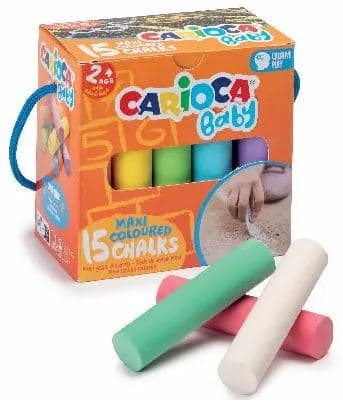 CARIOCA Baby maxi krita (15 st) (809443)