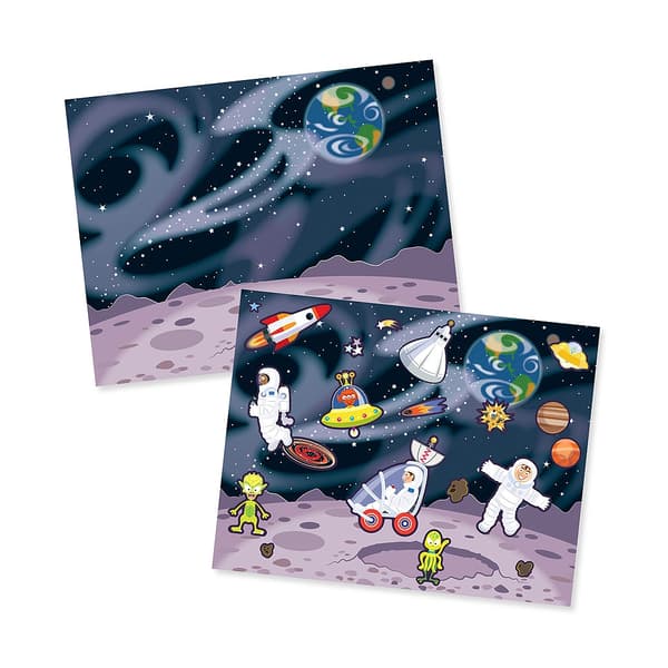 Klistremerkebok Eventyr Melissa & Doug
