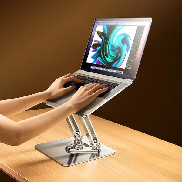 Wozinsky WRS-CPY84SS Ställ För Bärbar Dator Aluminium - Silver