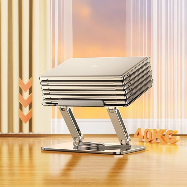 Wozinsky WRS-CPY84SS Ställ För Bärbar Dator Aluminium - Silver