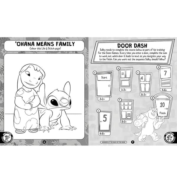 Disney Tattoo And Activity Book