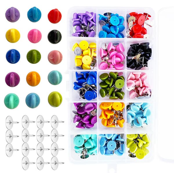 INF DIY Gummi-kappe nitte sæt (150 stk) circle