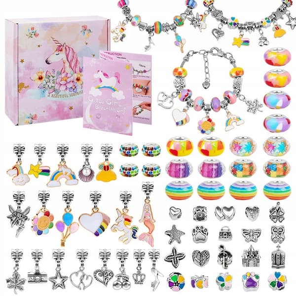 CHARMS PÄRLSET FÖR ATT GÖRA SMYCKE ARMBAND HÄNGE GÅVA