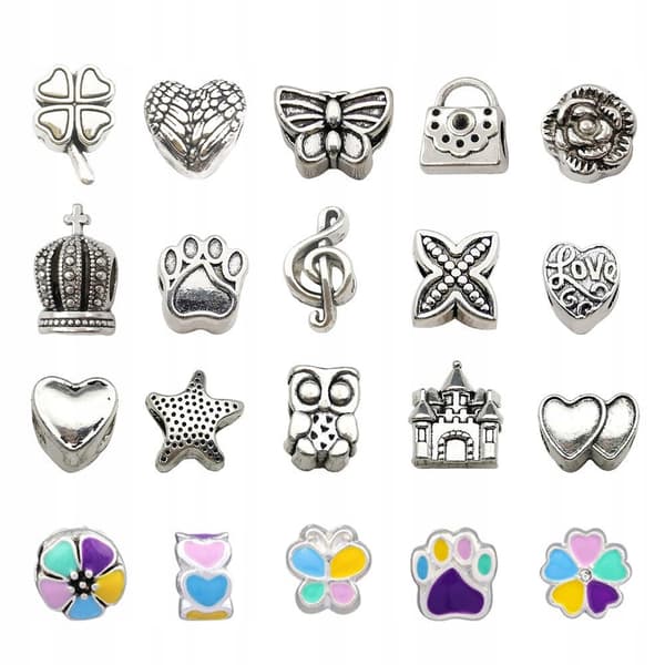 CHARMS PÄRLSET FÖR ATT GÖRA SMYCKE ARMBAND HÄNGE GÅVA